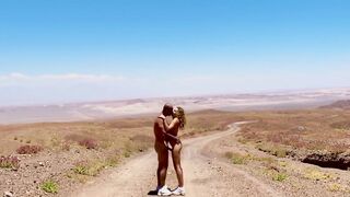 Vacation Sex-Amateur Teeny Girlfriend Fuck And Creampie In Atacama Desert