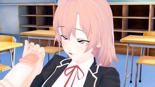 Oregairu Yui Yuigahama Classroom 3D Hentai