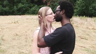 Young Black Cock In The Woods Pt1