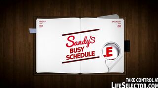 Sandy's Busy Schedule - 85244