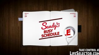 Sandy's Busy Schedule - 85244