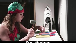 Exxxtra Small - Stuffing Lizzie Bell's Extra Small Stocking