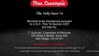 Milf Holly Heart Takes A Hot Anal Creampie From A Big Dick - Mrs. Creampie