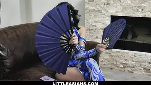 Princess Kitana Finishes Liu Kang With Her Pussy Fatality - A Mortal Kombat Cosplay Feat Avery Black