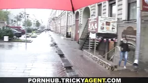 Tricky Agent - A Girl Rescued From The Rain Gets Seduced