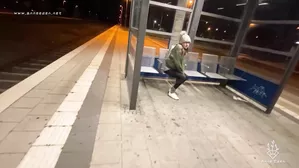 Just A Risky Train Station Fuck