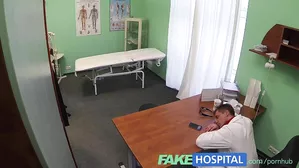 Fakehospital Sexy British Patient Swallows Doctors Advice