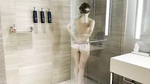 She Was Taking A Shower And He Joined Her. Hot Shower Home Vid