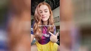 School Girl Accidentally Leaks Virgin Pussy On Tiktok