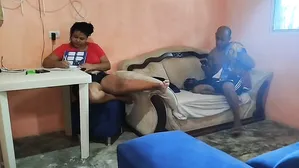 Big Ass Stepdaughter Seduces Her Disgusting Stepdad So He Won't Tell Her Mom She Has A Boyfriend