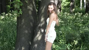 Lucy G Gets Naked And Has Fun In The Park