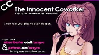 Innocent Coworker - Erotic Asmr Audio Roleplay