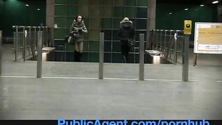 Publicagent Short Girl Gets Fucked By Ticket Inspector