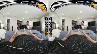 Virtual Porn - Stepmom Naomi Foxxx Cleans My Sock And My Cock #Vr