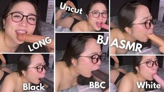 6Inch, 7Inch, And 8Inch Dildo Sucking - Asmr Bj - Kimmy Kalani