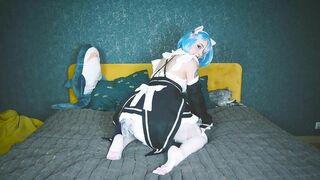 Cat Girl Rem Seduced Subaru To Fuck Her Tight Holes - Anal Cosplay Re Zero Spooky Boogie