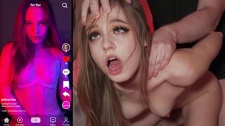 God Bless Tiktok - Petite Babe Was Looking For A Dance Partner - Silvia Wise