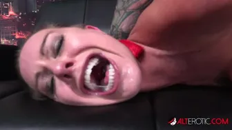 Experienced Tattooed Slut Texas Patti Hardcore Mouth Fuck And Dp