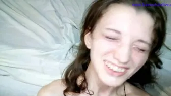 Boyfriend Cum Multiple Times On Her Face