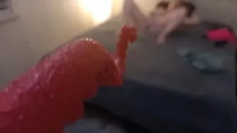 Pink Sticky Tentacle Is Hungry For Pawg Pussy