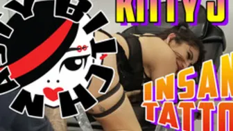 Behind The Scenes Of Kitty Jaguar Getting Her Asshole Tattooed