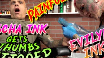 Sascha Gets A Very Personal Tattoo Then Fucks His Tattoo Artist Evilyn Ink