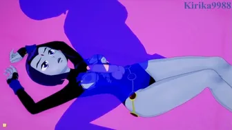 Raven And I Have Deep Sex In A Secret Room. - Teen Titans Hentai