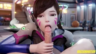 D.va Facial/Creampie - Overwatch