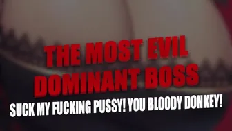 Dominant Boss Humiliates You And Makes You Suck Her Pussy [Big Amount Of Swearing Asmr]