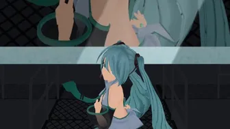 【Mmd】(No Panties) Miku - Teach Me Magical Lyric【R-18】