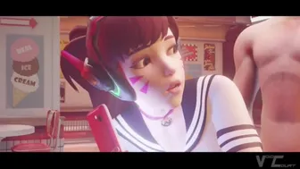 Dva Surprisefuck - Overwatch