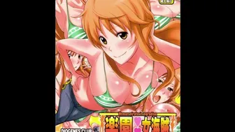 One Piece - Super Cute Nami Blown Deep Inside Multiple Tight Pussy / Blowjob / Doggy Style