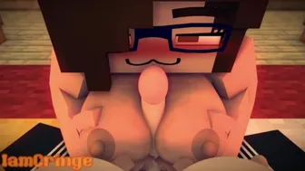 Cutie Gets Fucked By Mega Futa Cutie - Minecraft