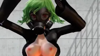 【Mmd】Mask Yuka - Elect【R-18】