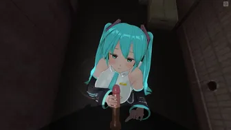 3D Hentai Pov Hatsune Miku Sucks Your Cock Hard Until You Cum