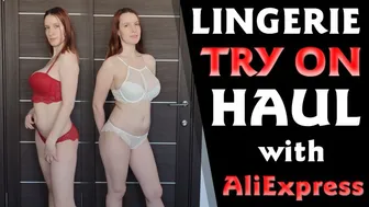 Spicy Lingerie Try On Haul With Aliexpress