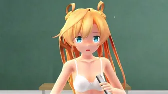 【Mmd】First Night In The Classroom【R-18】