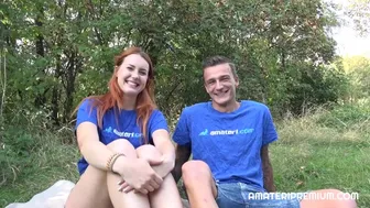 Czech Amateur Ginger Charli Red And Her Boyfriend Love Public Sex