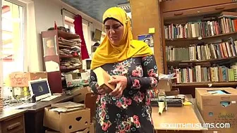 Bookstore Owner Fucks A Happy Muslim Milf