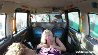 Comfortable Ride With Sexy Blonde