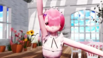 【Mmd】Rem & Rum - Melancholic 【R-18】