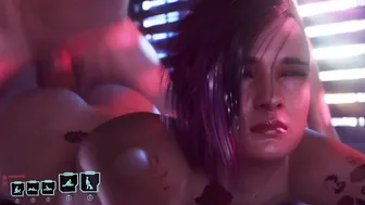 Cyberpunk 2077 Sex Episode - Anal Sex With Judy Alvarez, 3D Animated Game