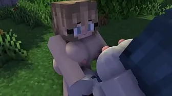 Sexy Girl Gets Fucked By Futa Cutie [Minecraft Animation]