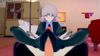 Hentai Pov Feet Chiaki Nanami Danganronpa