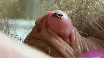 Extreme Close Up Big Clit Vagina Asshole Mouth Giantess Fetish Video Hairy Body