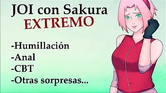 Joi Extremo Con Sakura. Humillación, Anal, Etc…