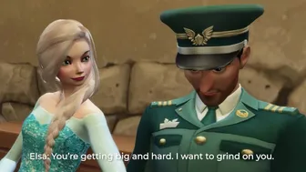 Elsa Fucks The Royal Guard In A Sauna - Frozen Betrayal 4 - 3D Hentai