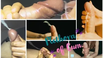 What A Messy Plethora Of Cum! 18 Cumshots And One Female Orgasm Cumpilation By Cakebattle