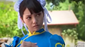 Chun Li Cosplay Interracial