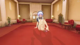 3D Hentai Maid Fingering Your Cock With Her Feet Until You Cum